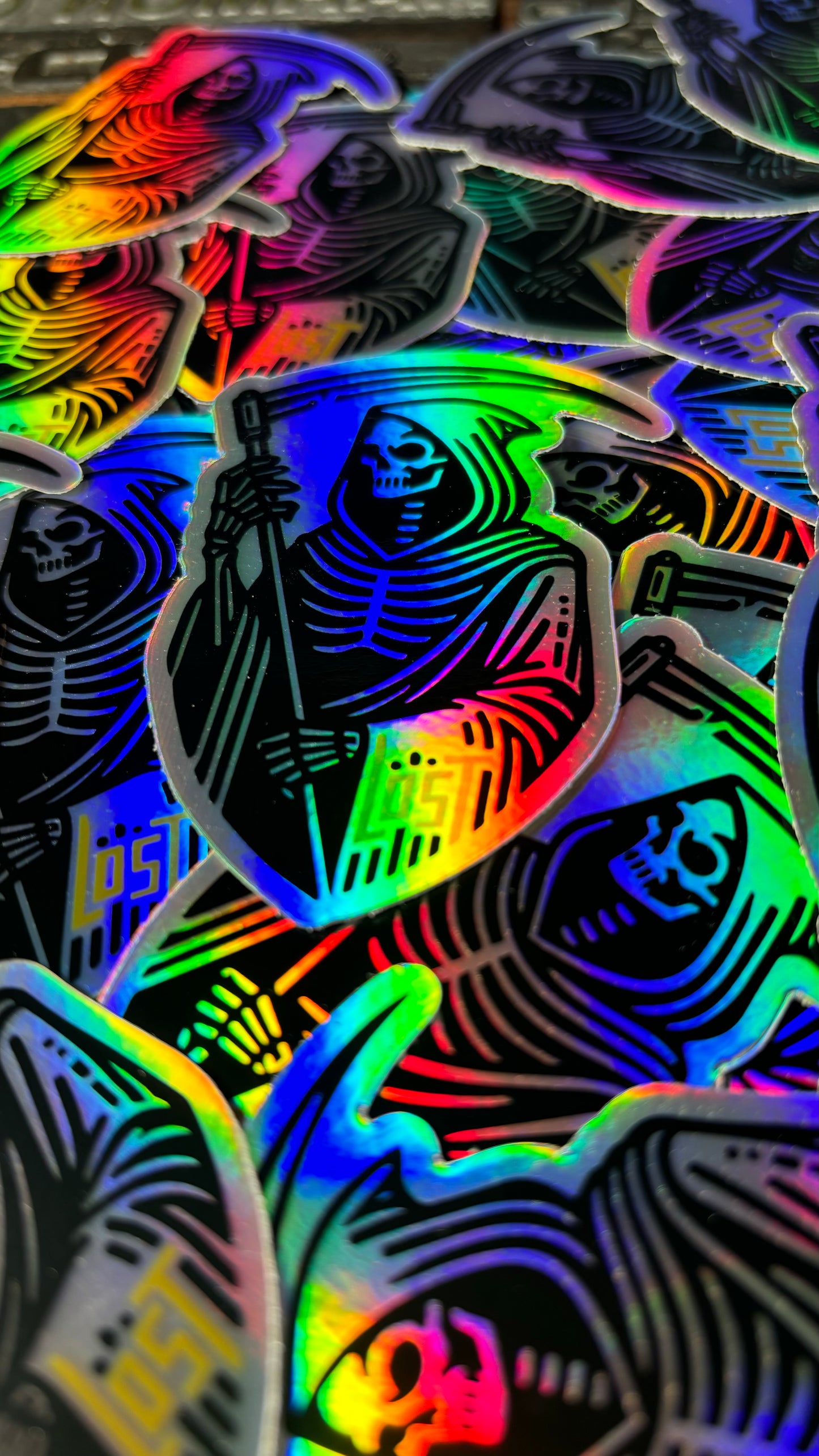 Lost Reaper Holographic Sticker