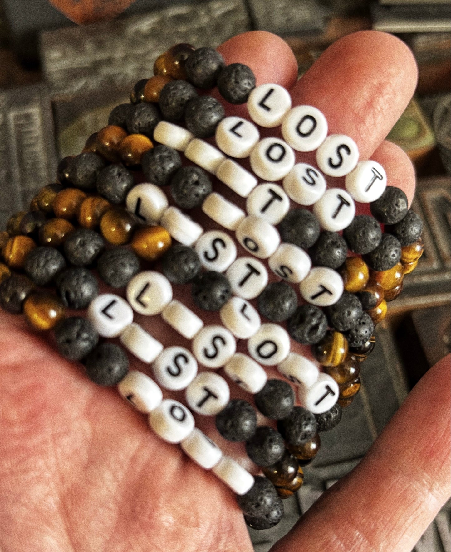 Tigers Eye LOST bracelet