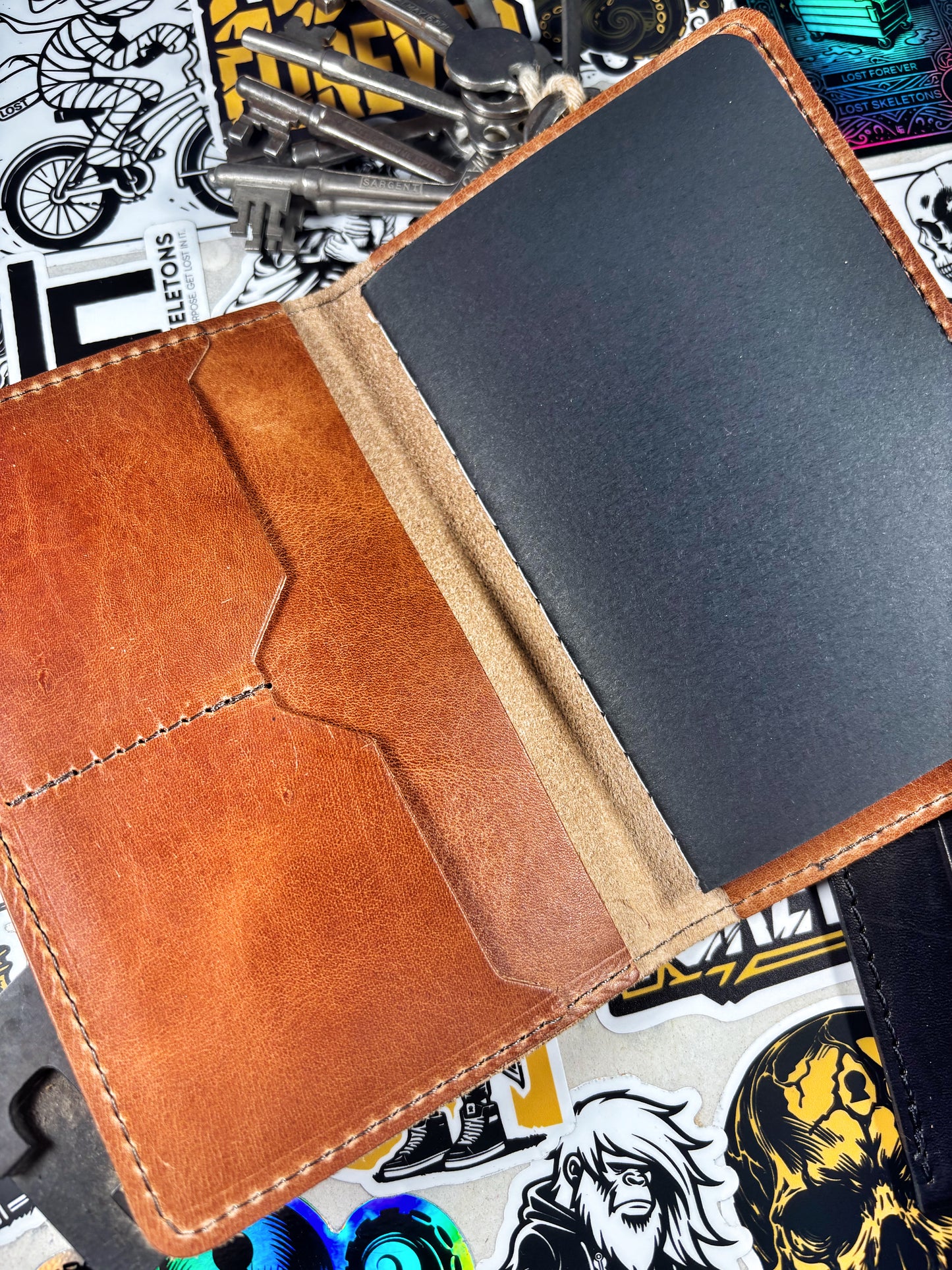 Leather Lost Bigfoot Park Ranger Memo Book
