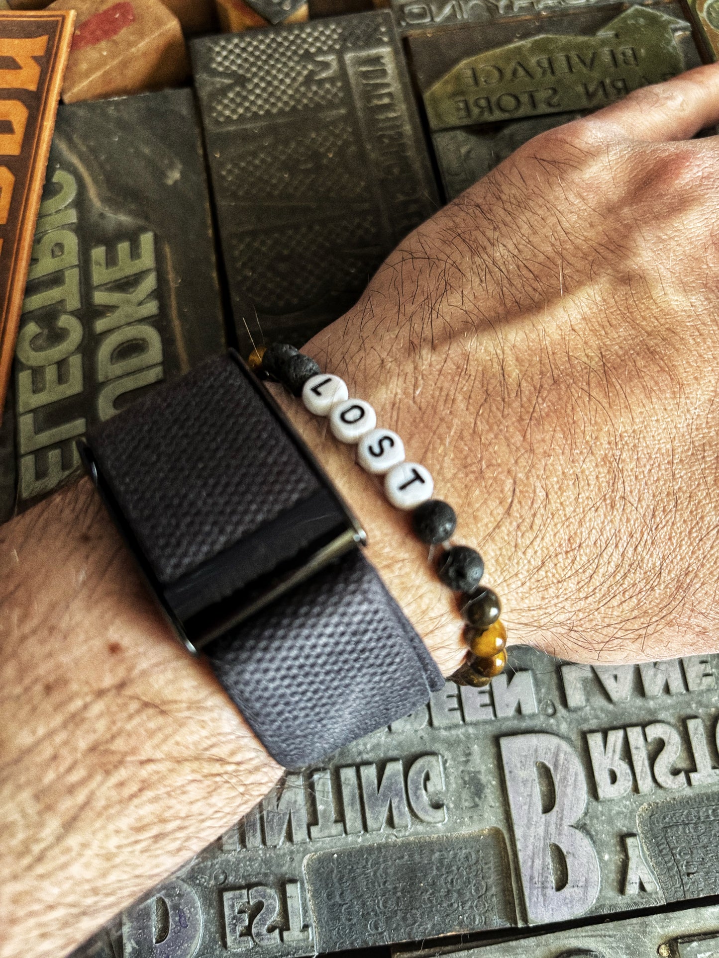 Tigers Eye LOST bracelet