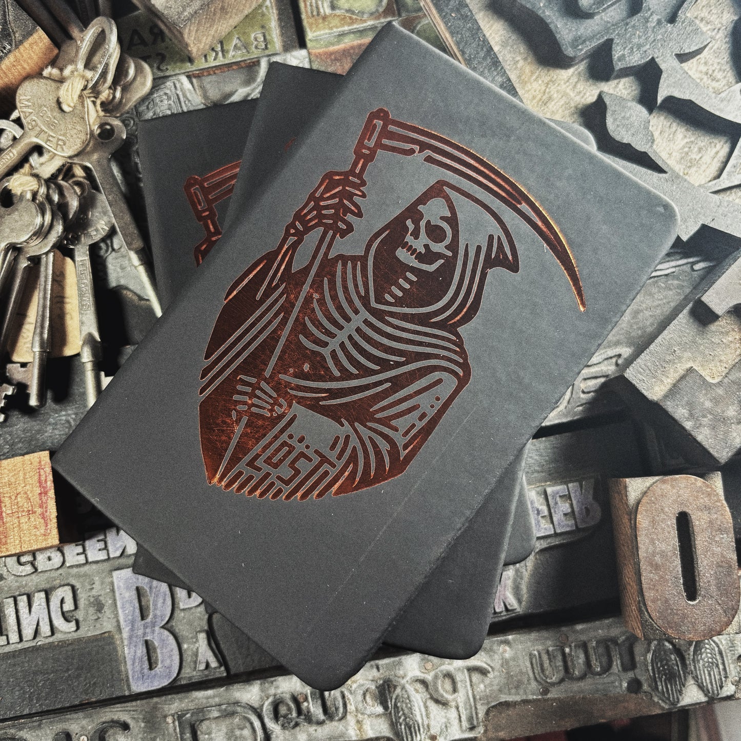 Lost Reaper Black Memo Book