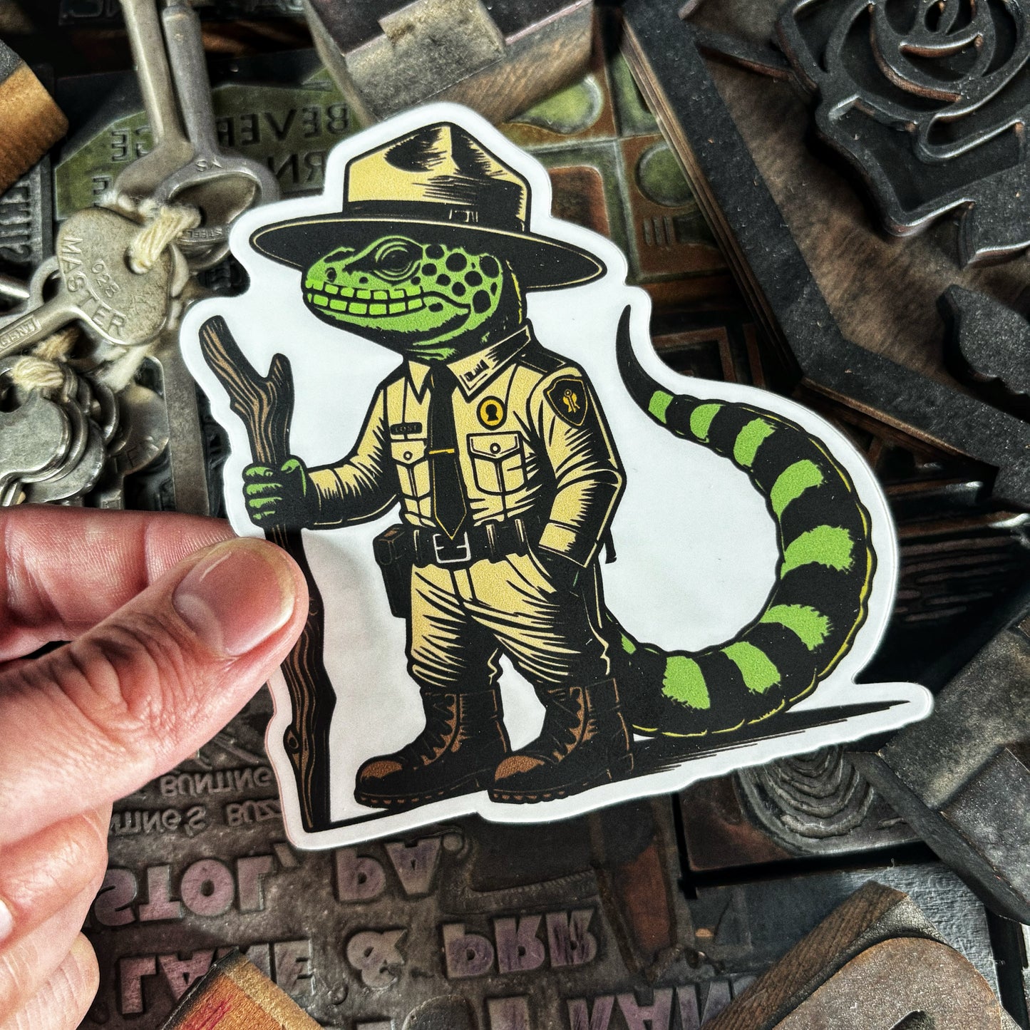 Lost Lizard Park Ranger Sticker