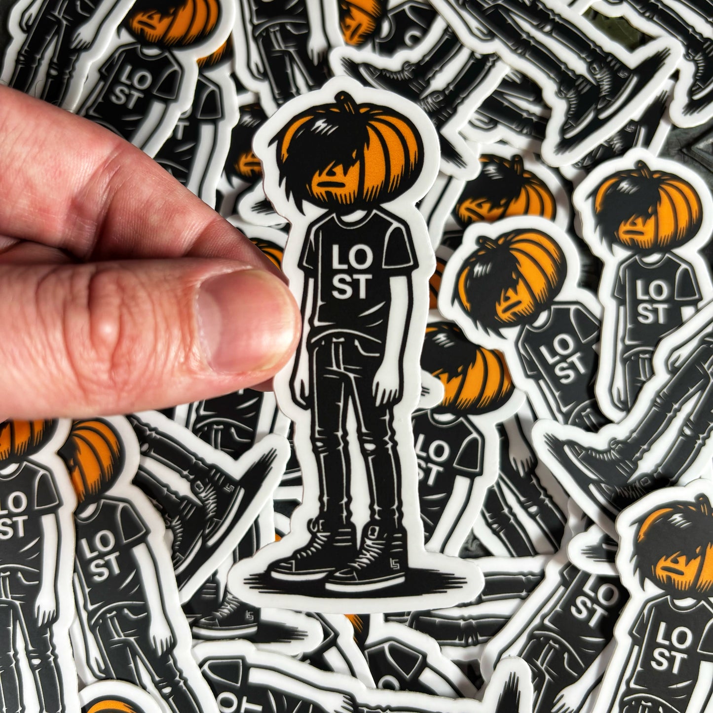 Lost Spooky Emo Sticker 6 Pack