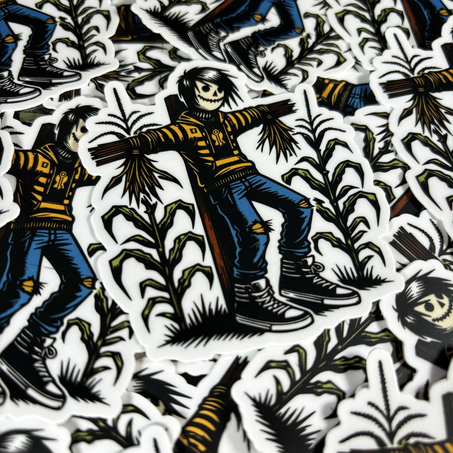 Lost Emo Scarecrow Sticker
