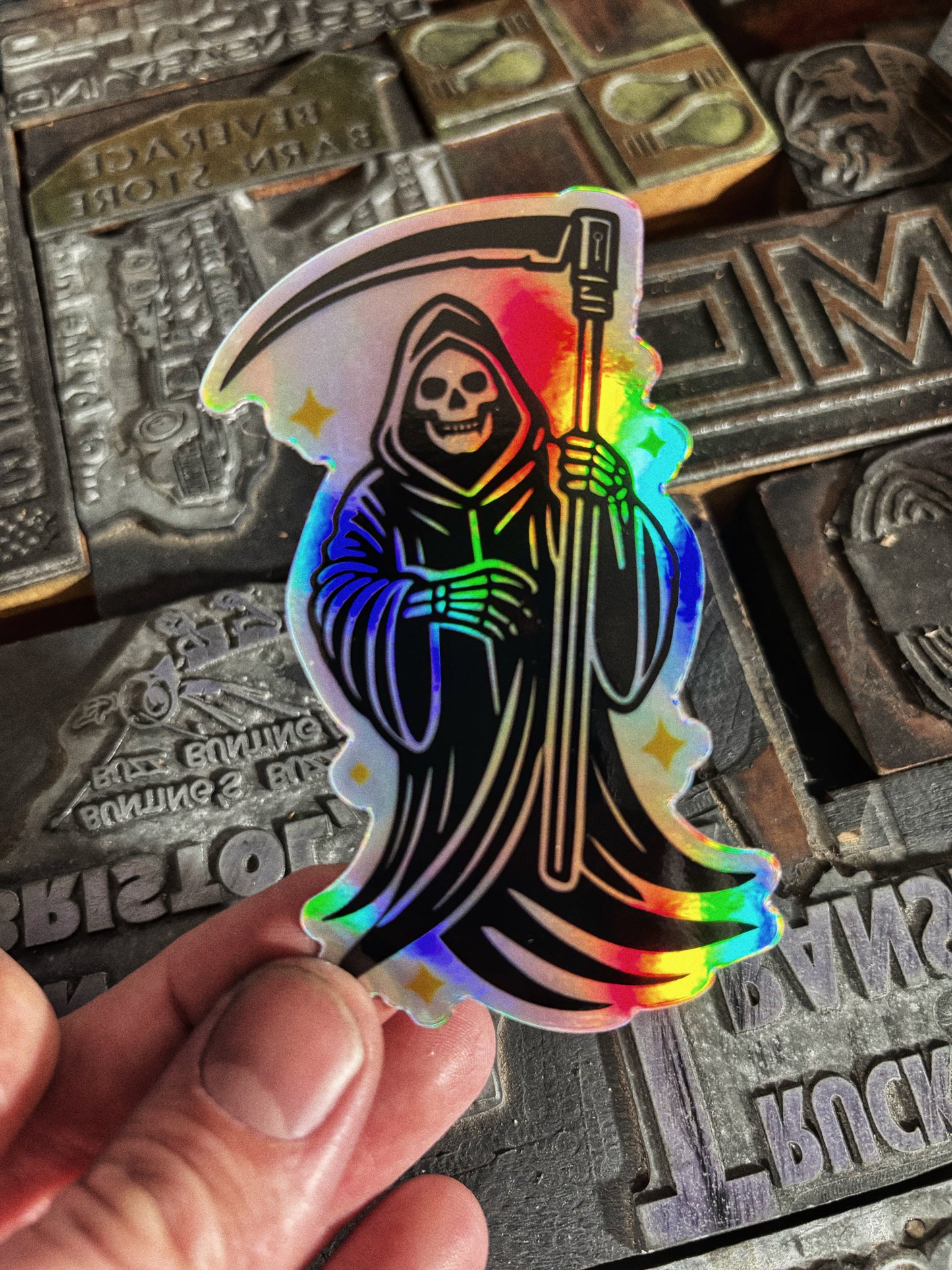 LS Reaper Holographic Sticker