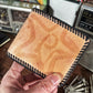 One of a kind Star P Branded Leather Laced Stealie Bifold Wallet