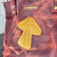 Abducted Handmade Red Full Grain Leather Tote Bag